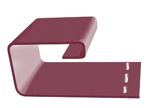 J-профиль FineBer Plus Бордо 3.80м.(уп. 40 шт.)