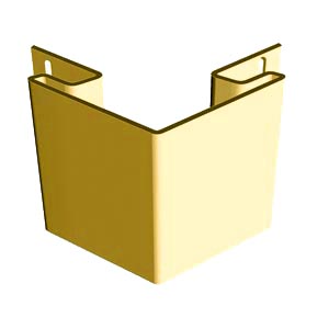 Наружный угол FineBer Кремовый 3,05м. (уп. 5 шт.)