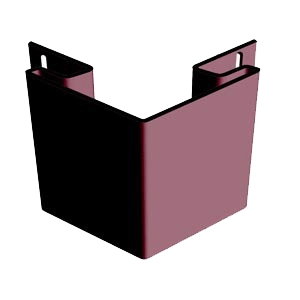 Наружный угол FineBer Plus Бордо 3,05м.(уп. 5 шт.)
