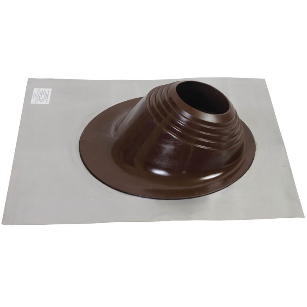Кровельный проход EPDM (уплотнительная манжета №2 угловая) для труб 180-280мм коричневый