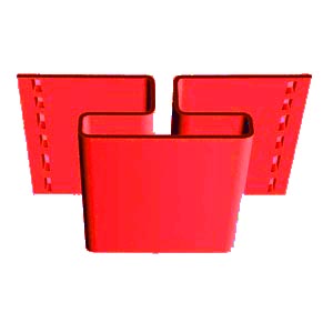 Н-профиль FineBer Plus Красный 3,05м. (уп. 16 шт.)