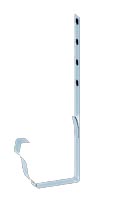 Держатель желоба 120*86 RAL 9010 (Белый)