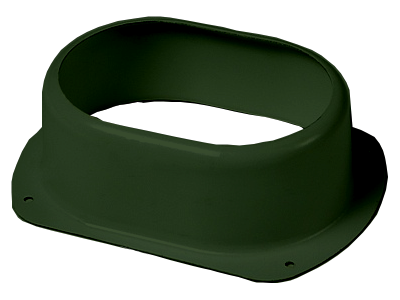 Воронка выпускная 76*102 RAL P362 (Зеленый)