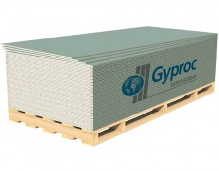 Гипсокартон ГКЛ-УК GYPROC (2500-1200-12,5) S=3,0м2 (1уп./50шт)