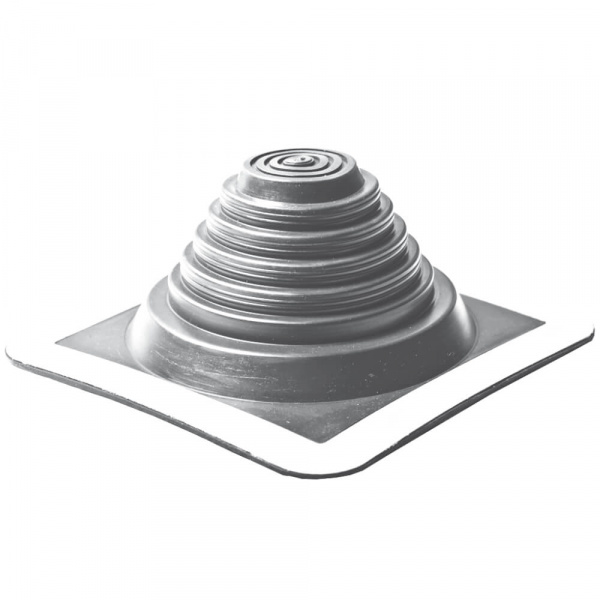 Кровельный проход EPDM (уплотнительная манжета №3 прямая) для труб 6-102мм серый