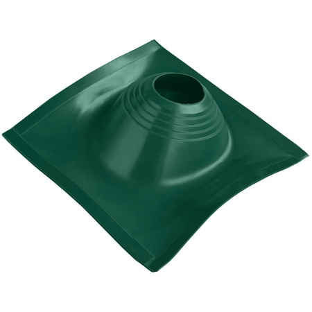 Кровельный проход EPDM (уплотнительная манжета ПРОФИ №2 угловая) для труб 180-280мм зеленый