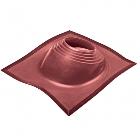 Кровельный проход EPDM (уплотнительная манжета ПРОФИ №3 угловая) для труб 230-360мм красный